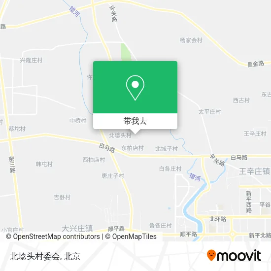 北埝头村委会地图