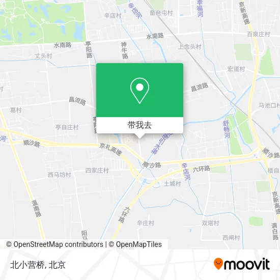北小营桥地图