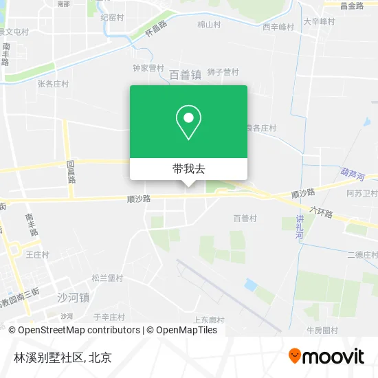 林溪别墅社区地图