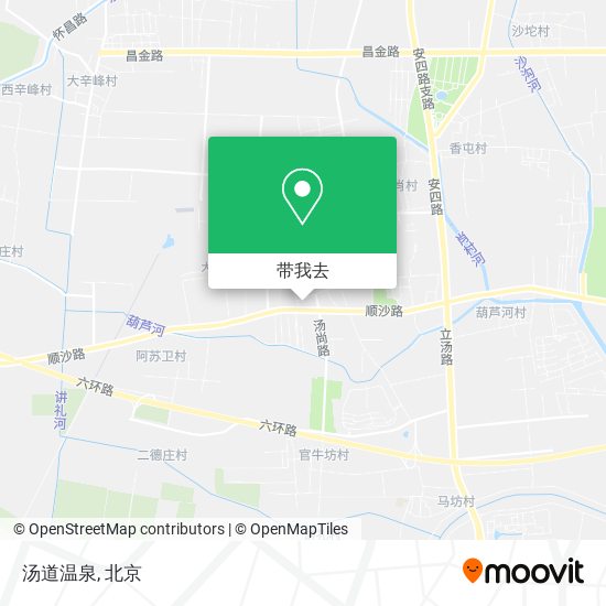 汤道温泉地图