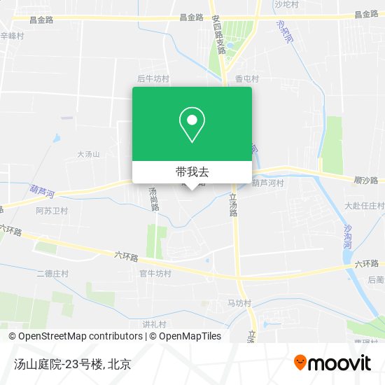 汤山庭院-23号楼地图
