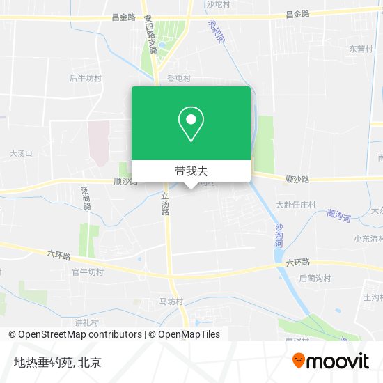 地热垂钓苑地图