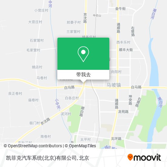 凯菲克汽车系统(北京)有限公司地图