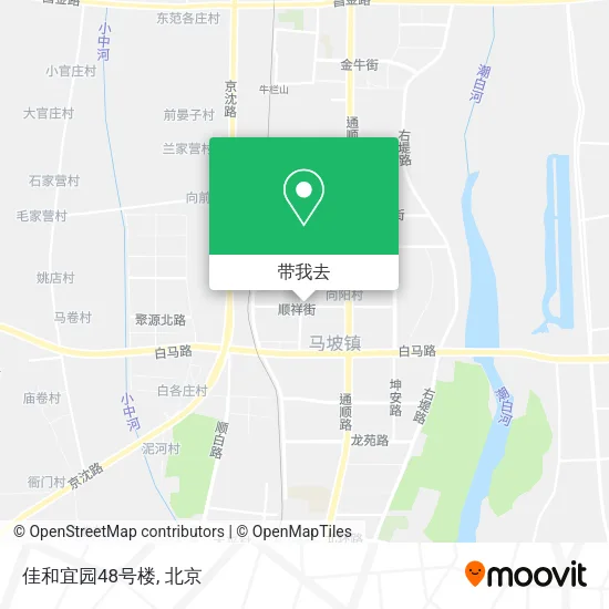 佳和宜园48号楼地图