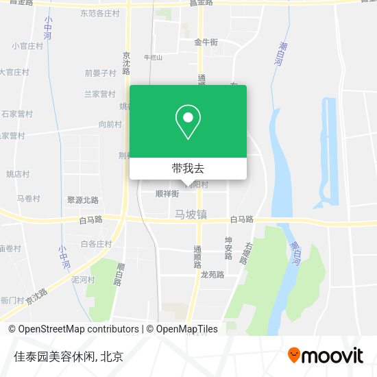 佳泰园美容休闲地图