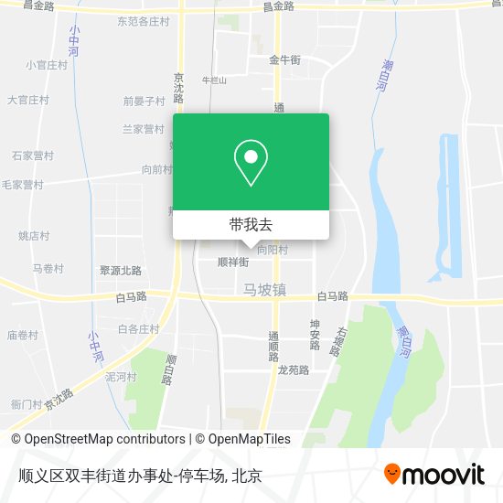 顺义区双丰街道办事处-停车场地图