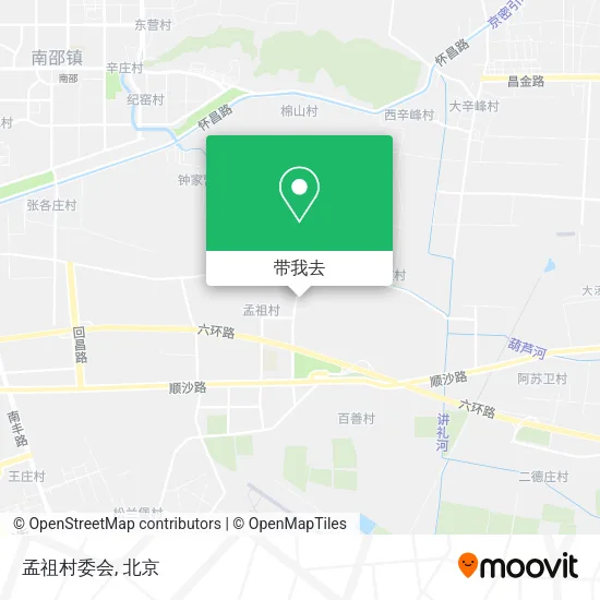 孟祖村委会地图