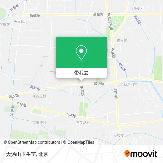 大汤山卫生室地图