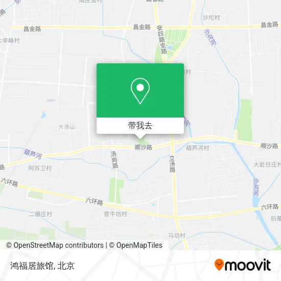 鸿福居旅馆地图