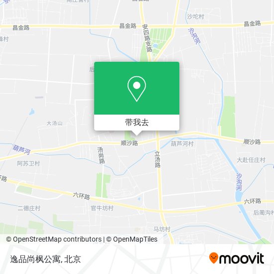 逸品尚枫公寓地图