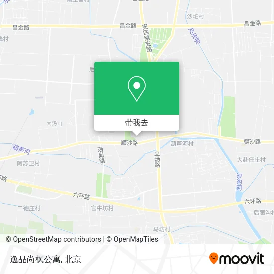 逸品尚枫公寓地图