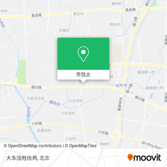 大东流电信局地图