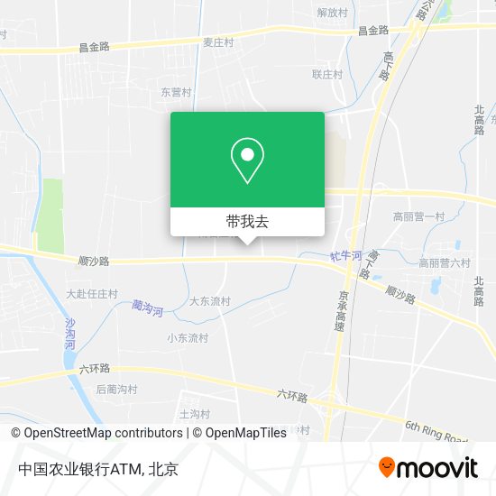 中国农业银行ATM地图