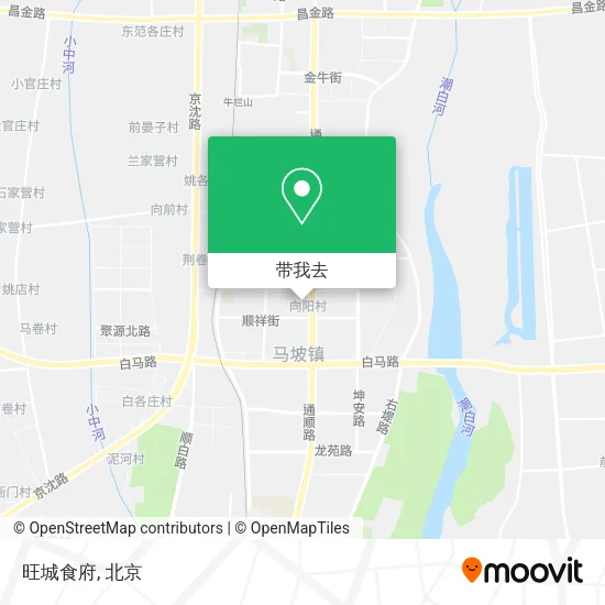 旺城食府地图