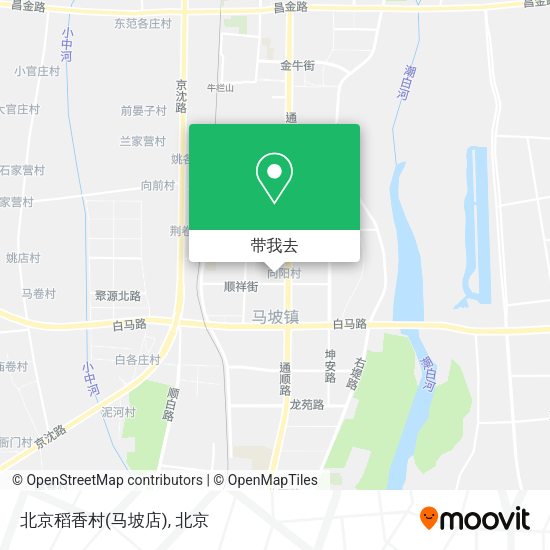 北京稻香村(马坡店)地图