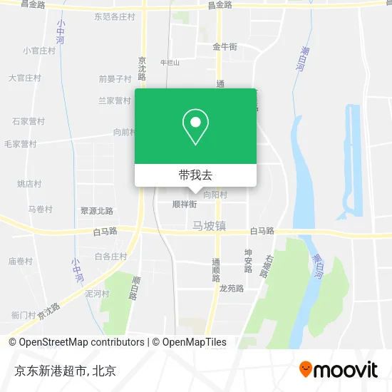京东新港超市地图