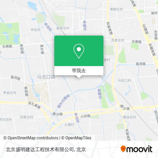 北京盛明建达工程技术有限公司地图