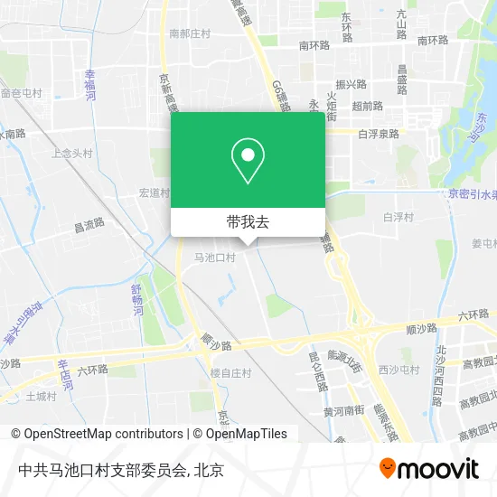 中共马池口村支部委员会地图