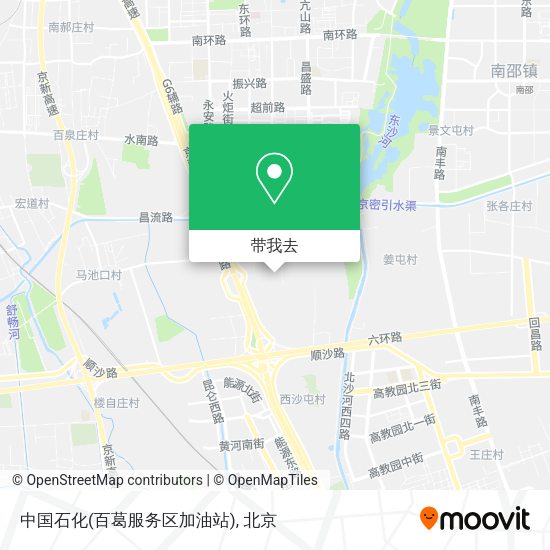 中国石化(百葛服务区加油站)地图