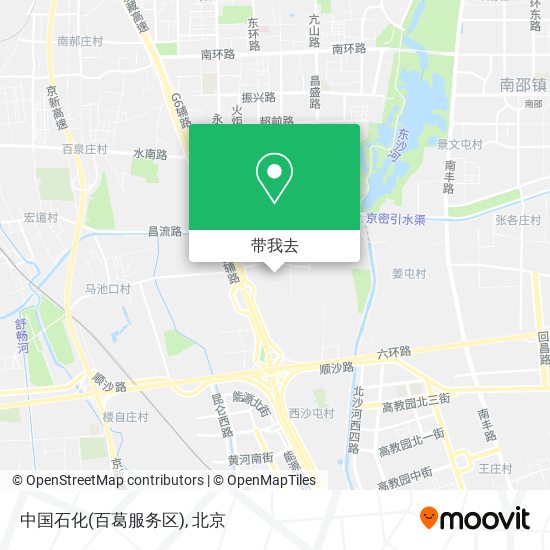 中国石化(百葛服务区)地图