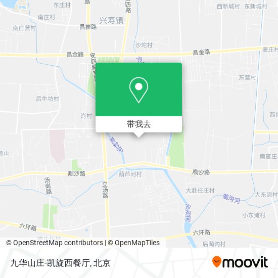 九华山庄-凯旋西餐厅地图