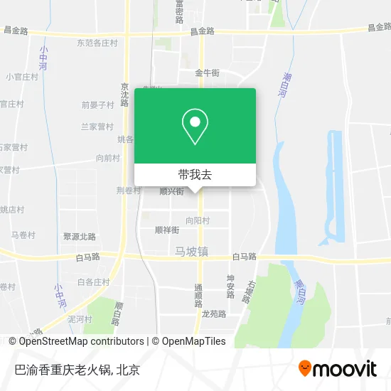 巴渝香重庆老火锅地图