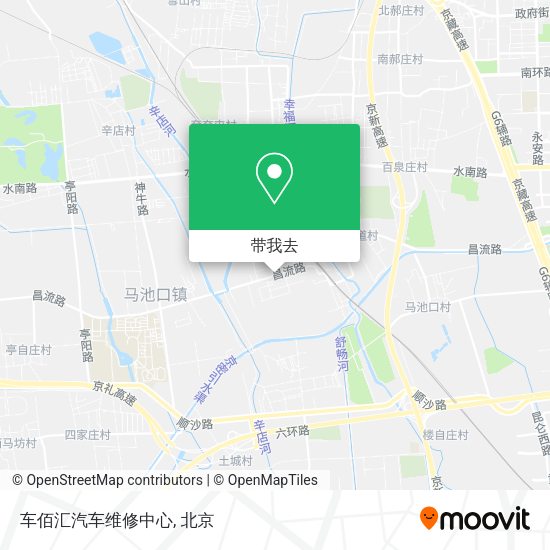 车佰汇汽车维修中心地图