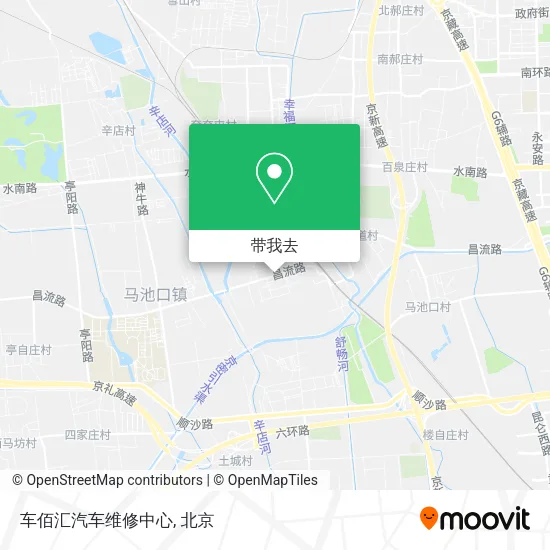 车佰汇汽车维修中心地图