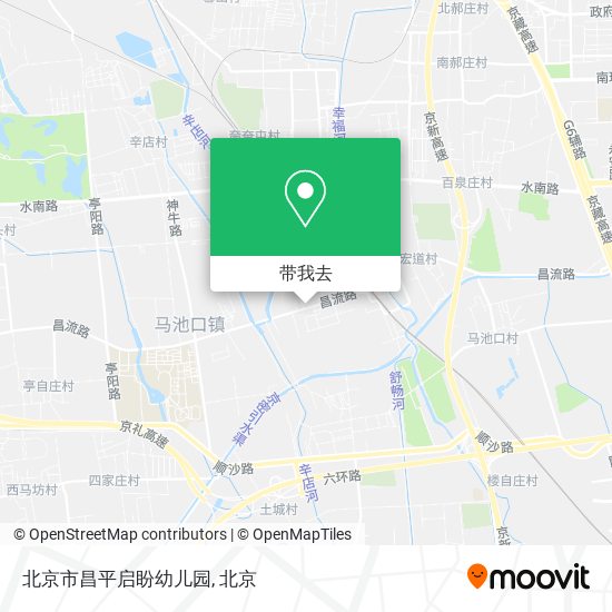 北京市昌平启盼幼儿园地图