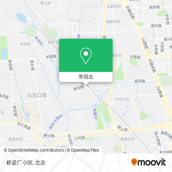 桥梁厂小区地图