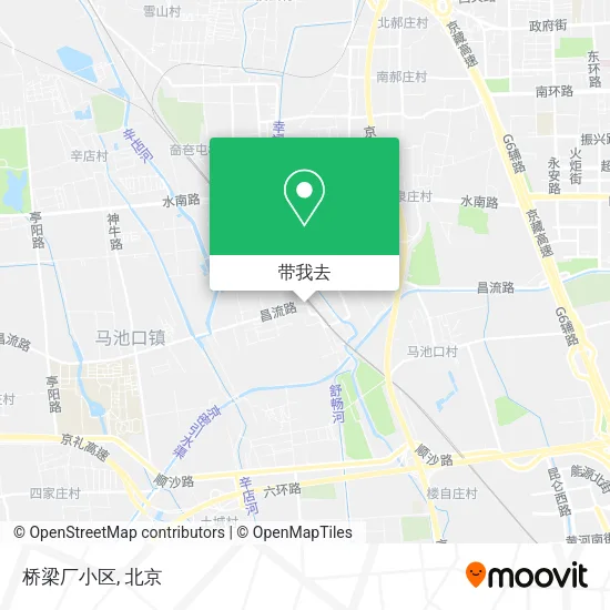 桥梁厂小区地图
