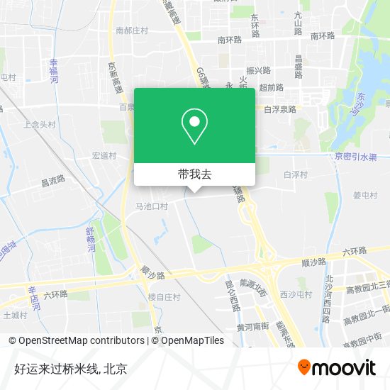 好运来过桥米线地图