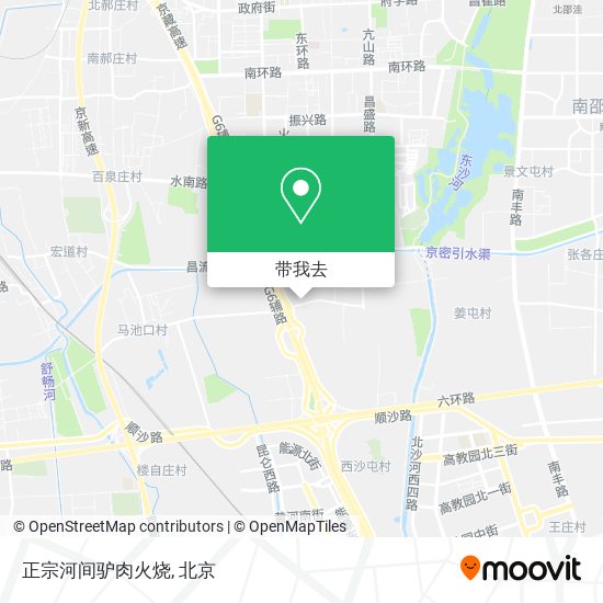 正宗河间驴肉火烧地图