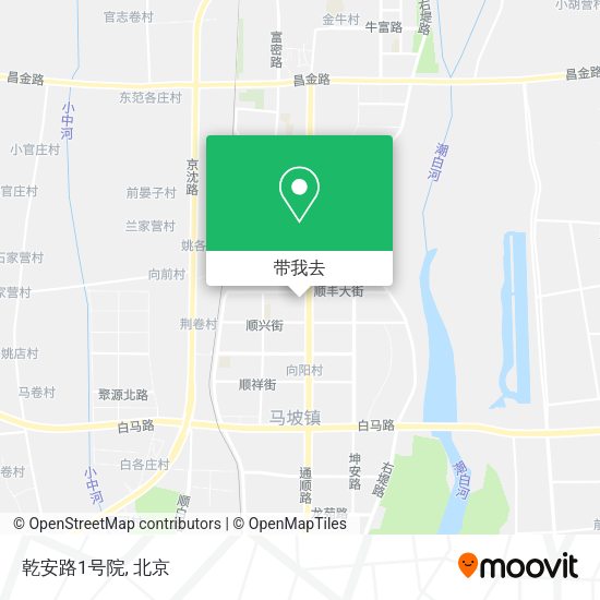 乾安路1号院地图