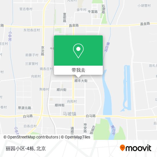 丽园小区-4栋地图