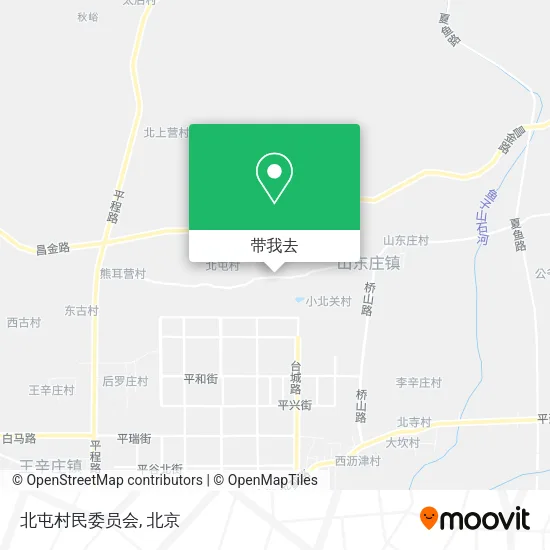 北屯村民委员会地图