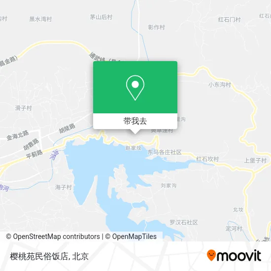 樱桃苑民俗饭店地图