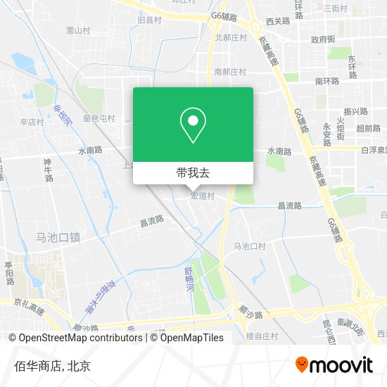 佰华商店地图