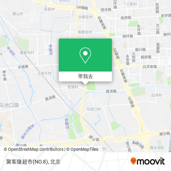 聚客隆超市(NO.8)地图