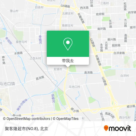 聚客隆超市(NO.8)地图