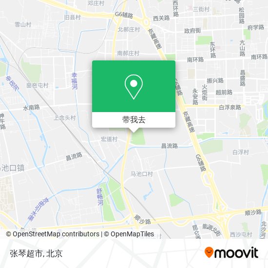 张琴超市地图