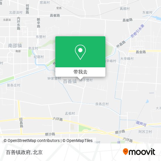 百善镇政府地图