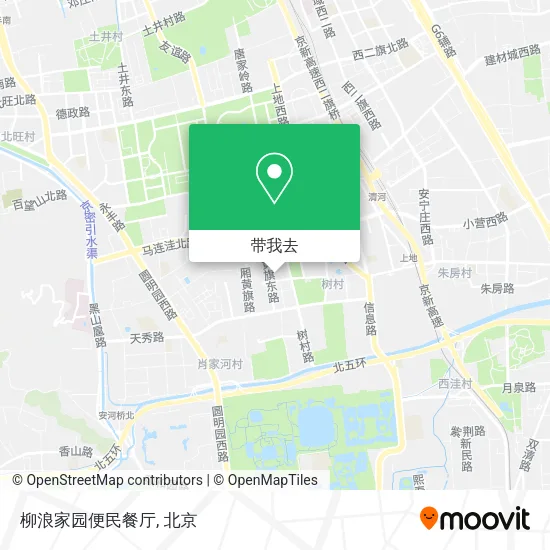 柳浪家园便民餐厅地图