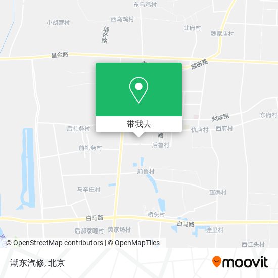 潮东汽修地图