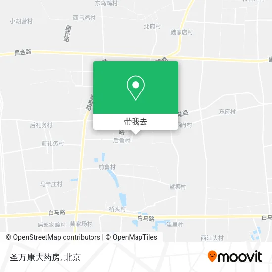 圣万康大药房地图