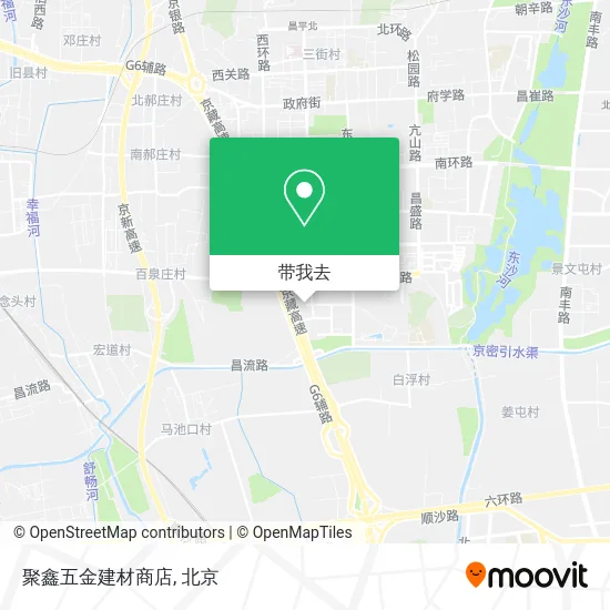 聚鑫五金建材商店地图