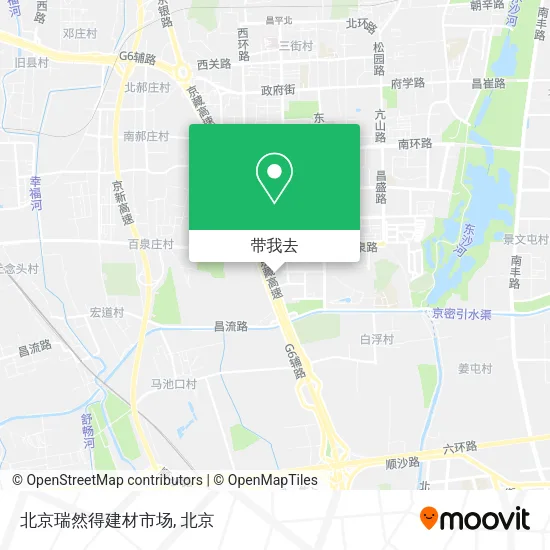 北京瑞然得建材市场地图