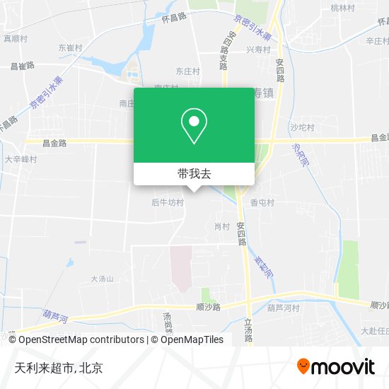 天利来超市地图