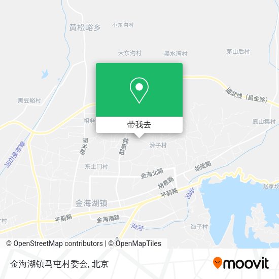 金海湖镇马屯村委会地图