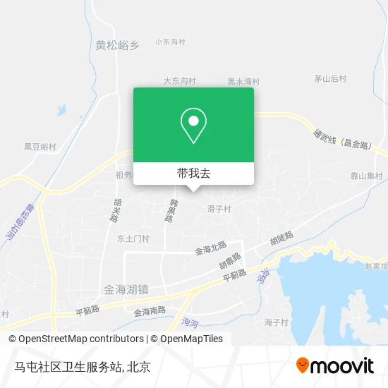 马屯社区卫生服务站地图